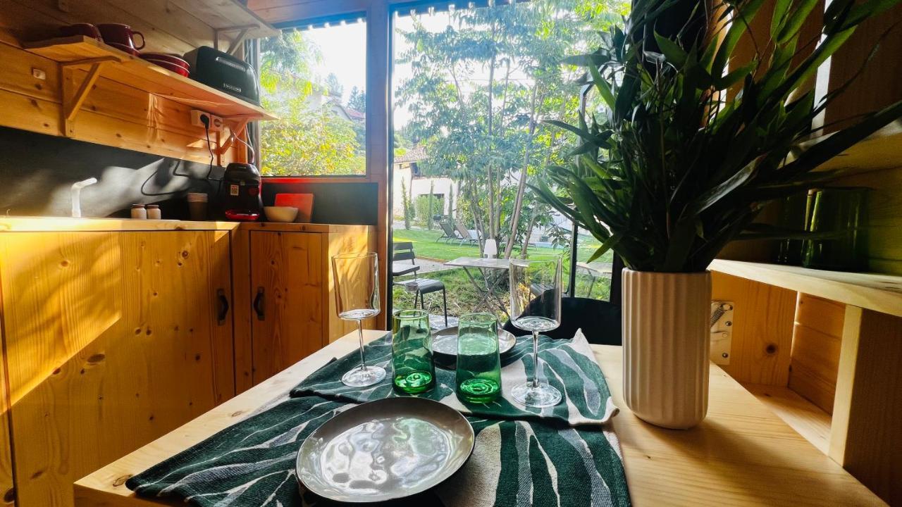 La Cabane Du 375, Piscine Clim,Jacuzzi Et Insolite Saint-Jean-de-Moirans 외부 사진