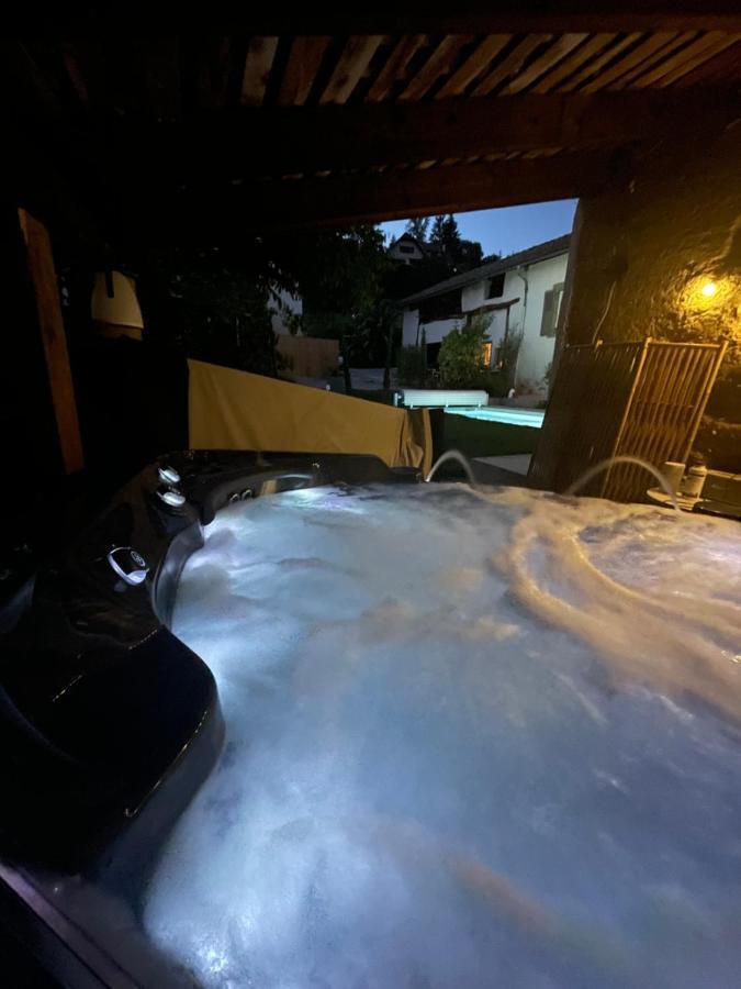 La Cabane Du 375, Piscine Clim,Jacuzzi Et Insolite Saint-Jean-de-Moirans 외부 사진